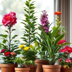 Kompozycje roślin w donicach o różnych wysokościach: jak stworzyć efektowną i zdrową aranżację