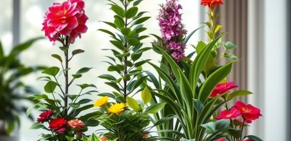 Kompozycje roślin w donicach o różnych wysokościach: jak stworzyć efektowną i zdrową aranżację