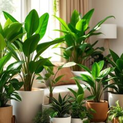 Kompozycje roślinne w salonie: jak dobrać i ustawić rośliny, by stworzyć przytulną i zdrową przestrzeń