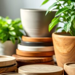 Podstawki pod doniczki: jak wybrać materiał i rozmiar, by chronić rośliny i meble skutecznie