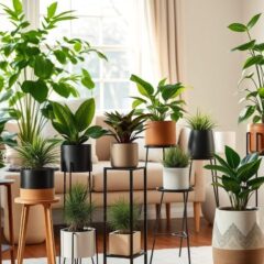 Stojak na rośliny: jak wybrać model dopasowany do stylu i funkcji wnętrza