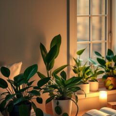Rośliny do sypialni przy małym świetle: wybór, pielęgnacja i pułapki, których warto unikać