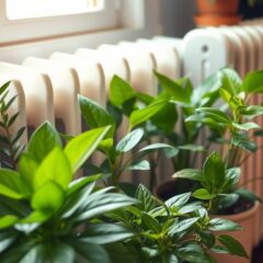 Rośliny przy kaloryferze: jak wybrać i pielęgnować gatunki odporne na suche, ciepłe powietrze