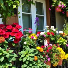Rośliny na balkon w donicach: jak wybrać i pielęgnować, by cieszyć się zielenią przez cały sezon