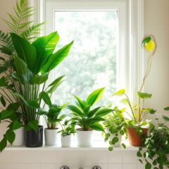 Rośliny do łazienki z oknem: jak wybrać gatunki i zadbać o wilgotne środowisko